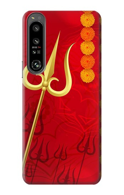 S3788 Shiv Trishul Funda Carcasa Case para Sony Xperia 1 IV