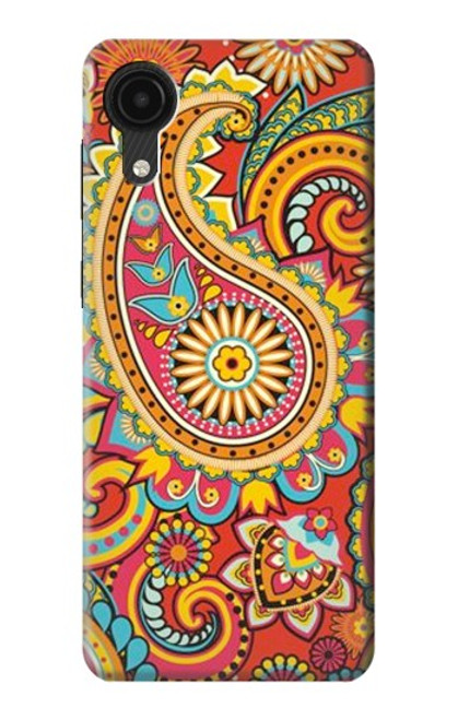 S3402 Floral Paisley Pattern Seamless Funda Carcasa Case para Samsung Galaxy A03 Core