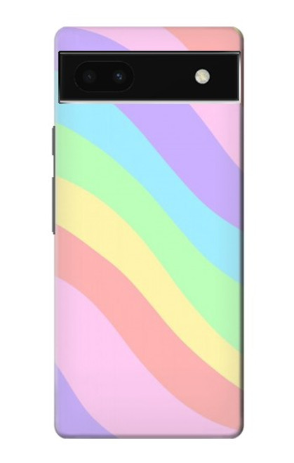 S3810 Pastel Unicorn Summer Wave Funda Carcasa Case para Google Pixel 6a