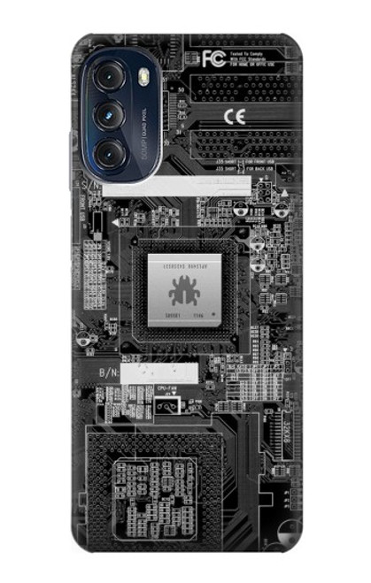 S3434 Bug Circuit Board Graphic Funda Carcasa Case para Motorola Moto G (2022)