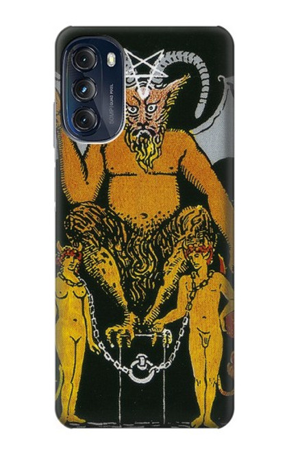 S3740 Tarot Card The Devil Funda Carcasa Case para Motorola Moto G (2022)