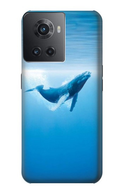 S0843 Blue Whale Funda Carcasa Case para OnePlus Ace