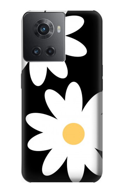 S2315 Daisy White Flowers Funda Carcasa Case para OnePlus 10R