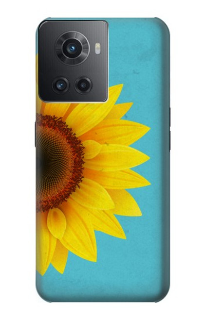 S3039 Vintage Sunflower Blue Funda Carcasa Case para OnePlus 10R