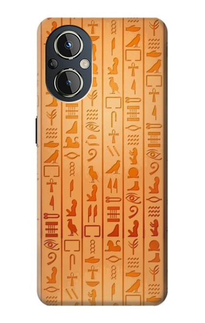 S3440 Egyptian Hieroglyphs Funda Carcasa Case para OnePlus Nord N20 5G