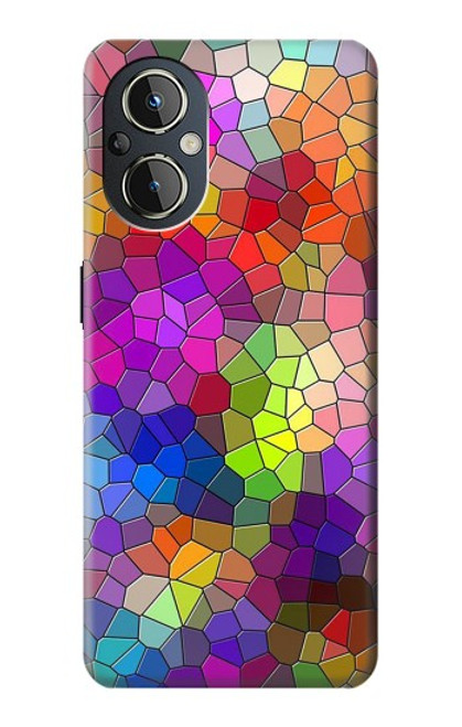 S3677 Colorful Brick Mosaics Funda Carcasa Case para OnePlus Nord N20 5G