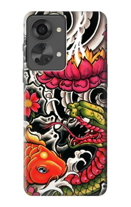 S0605 Yakuza Tattoo Funda Carcasa Case para OnePlus Nord 2T