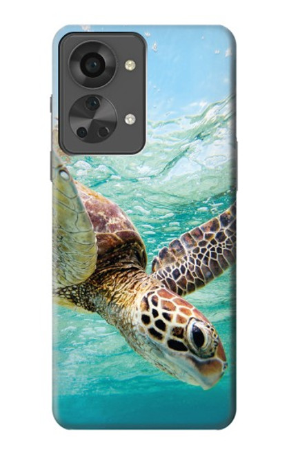 S1377 Ocean Sea Turtle Funda Carcasa Case para OnePlus Nord 2T