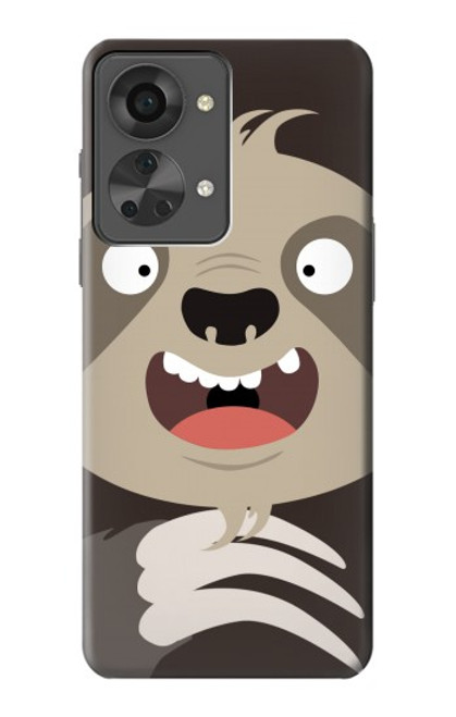 S3855 Sloth Face Cartoon Funda Carcasa Case para OnePlus Nord 2T