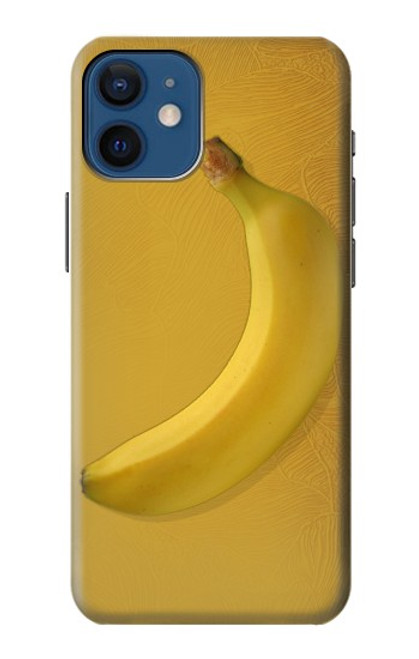 S3872 Banana Funda Carcasa Case para iPhone 12 mini