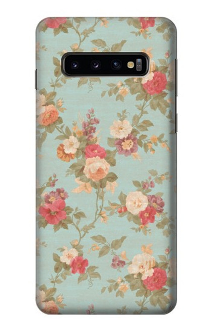 S3910 Vintage Rose Funda Carcasa Case para Samsung Galaxy S10
