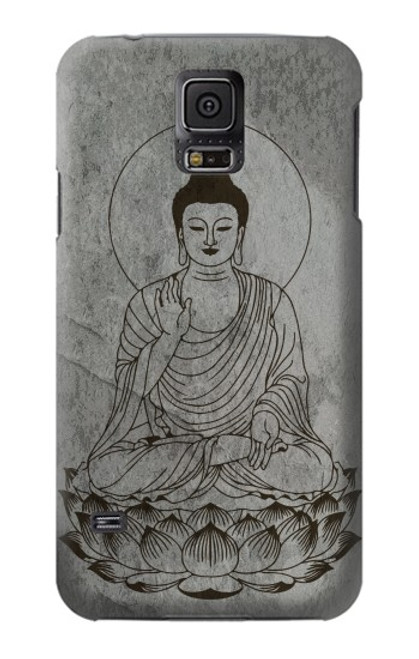 S3873 Buddha Line Art Funda Carcasa Case para Samsung Galaxy S5