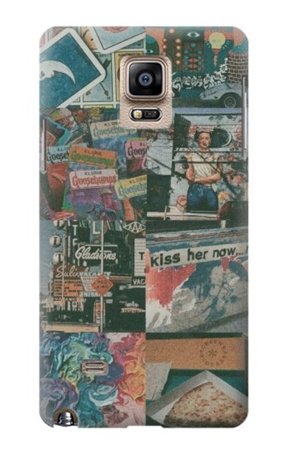 S3909 Vintage Poster Funda Carcasa Case para Samsung Galaxy Note 4