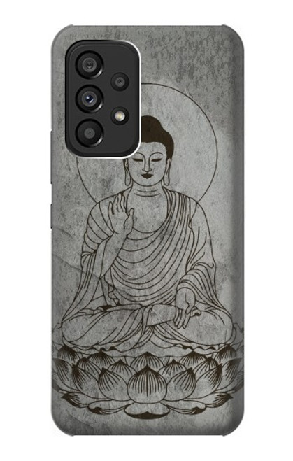 S3873 Buddha Line Art Funda Carcasa Case para Samsung Galaxy A53 5G