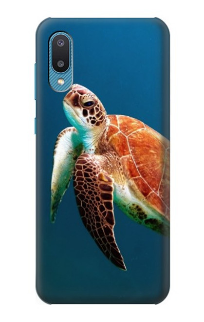 S3899 Sea Turtle Funda Carcasa Case para Samsung Galaxy A04, Galaxy A02, M02