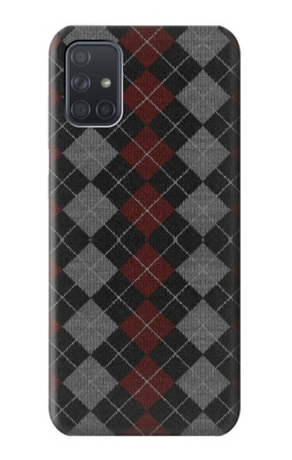 S3907 Sweater Texture Funda Carcasa Case para Samsung Galaxy A71