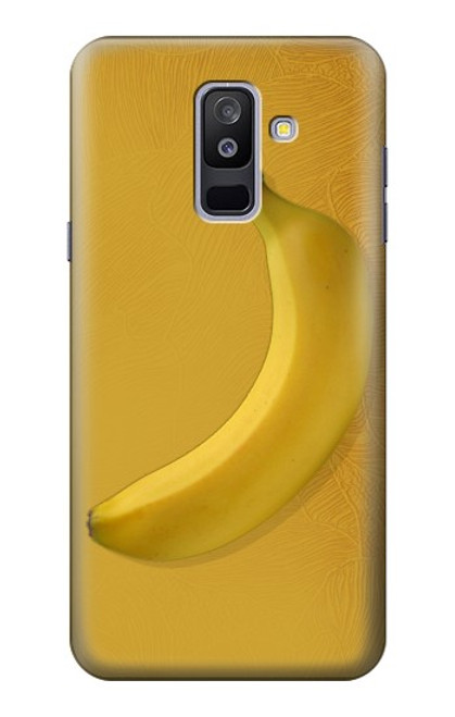 S3872 Banana Funda Carcasa Case para Samsung Galaxy A6+ (2018), J8 Plus 2018, A6 Plus 2018