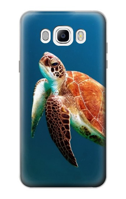 S3899 Sea Turtle Funda Carcasa Case para Samsung Galaxy J7 (2016)