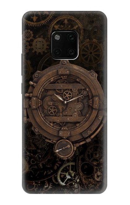 S3902 Steampunk Clock Gear Funda Carcasa Case para Huawei Mate 20 Pro