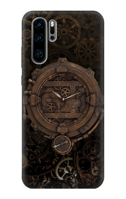 S3902 Steampunk Clock Gear Funda Carcasa Case para Huawei P30 Pro