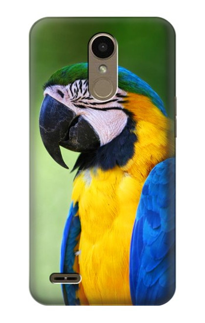 S3888 Macaw Face Bird Funda Carcasa Case para LG K10 (2018), LG K30