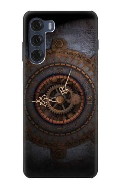 S3908 Vintage Clock Funda Carcasa Case para Motorola Moto G200 5G