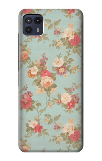 S3910 Vintage Rose Funda Carcasa Case para Motorola Moto G50 5G