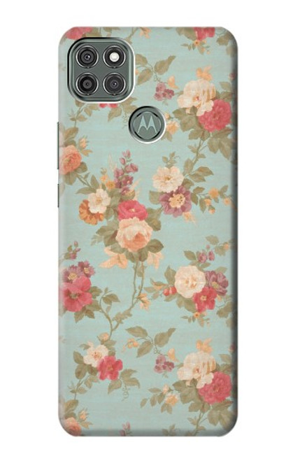 S3910 Vintage Rose Funda Carcasa Case para Motorola Moto G9 Power