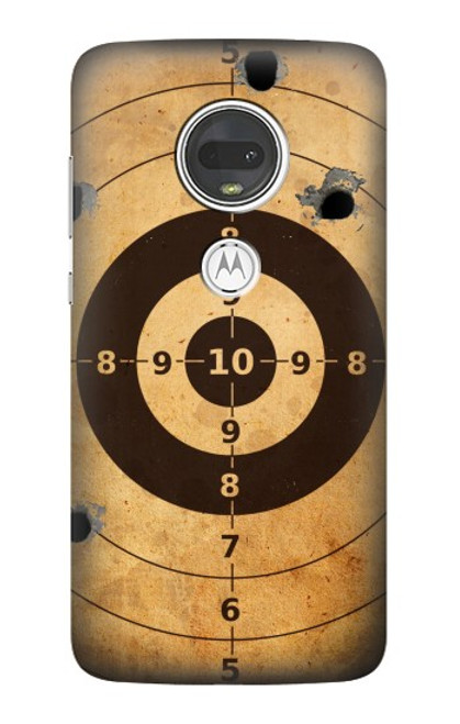 S3894 Paper Gun Shooting Target Funda Carcasa Case para Motorola Moto G7, Moto G7 Plus