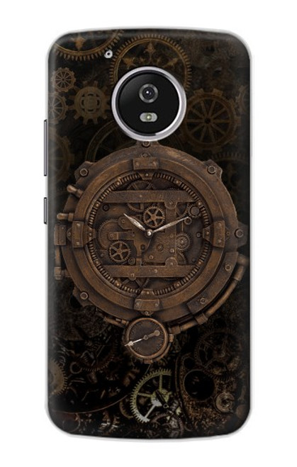 S3902 Steampunk Clock Gear Funda Carcasa Case para Motorola Moto G5