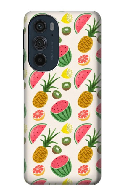 S3883 Fruit Pattern Funda Carcasa Case para Motorola Edge 30 Pro