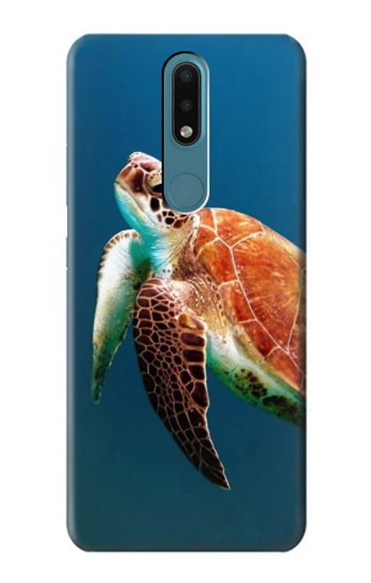 S3899 Sea Turtle Funda Carcasa Case para Nokia 2.4