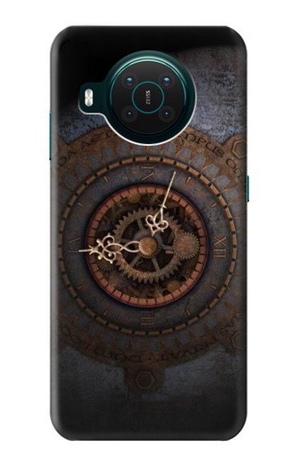 S3908 Vintage Clock Funda Carcasa Case para Nokia X10