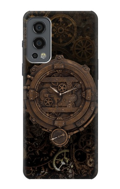 S3902 Steampunk Clock Gear Funda Carcasa Case para OnePlus Nord 2 5G