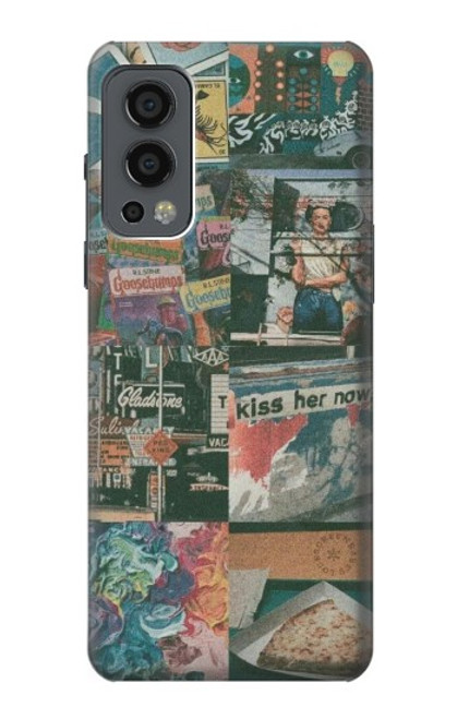 S3909 Vintage Poster Funda Carcasa Case para OnePlus Nord 2 5G