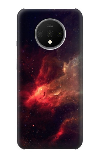 S3897 Red Nebula Space Funda Carcasa Case para OnePlus 7T