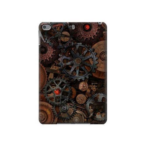 S3884 Steampunk Mechanical Gears Funda Carcasa Case para iPad mini 4, iPad mini 5, iPad mini 5 (2019)