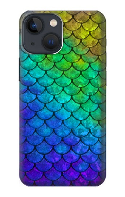 S2930 Mermaid Fish Scale Funda Carcasa Case para iPhone 14