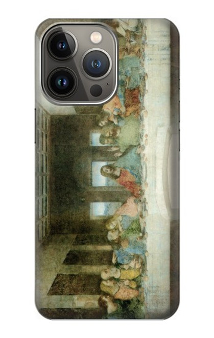 S0173 Leonardo DaVinci The Last Supper Funda Carcasa Case para iPhone 14 Pro