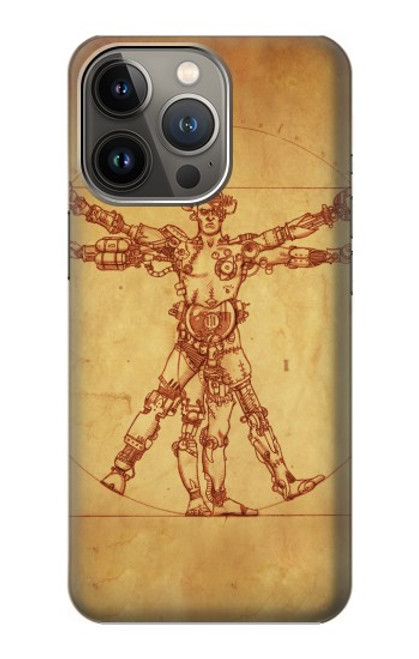 S1682 Steampunk Frankenstein Funda Carcasa Case para iPhone 14 Pro