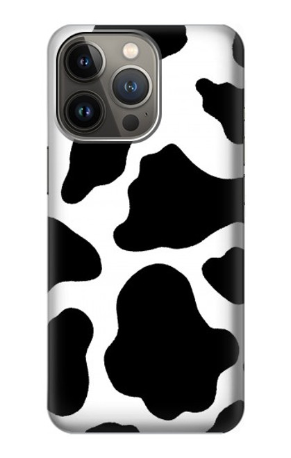 S2096 Seamless Cow Pattern Funda Carcasa Case para iPhone 14 Pro