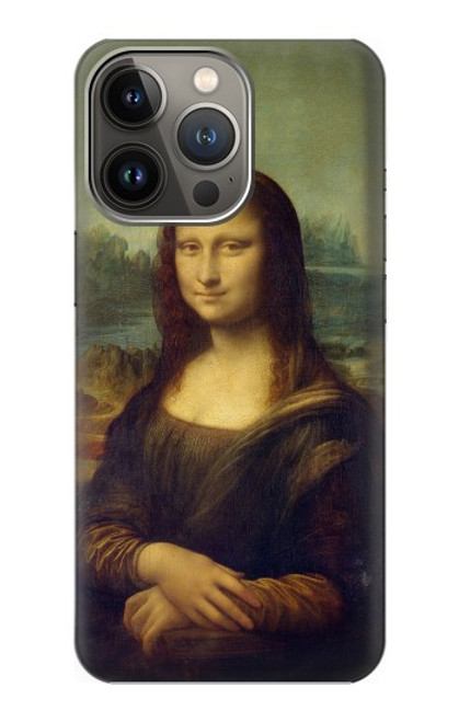 S3038 Mona Lisa Da Vinci Painting Funda Carcasa Case para iPhone 14 Pro