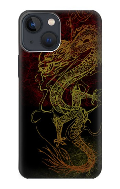 S0354 Chinese Dragon Funda Carcasa Case para iPhone 14 Plus