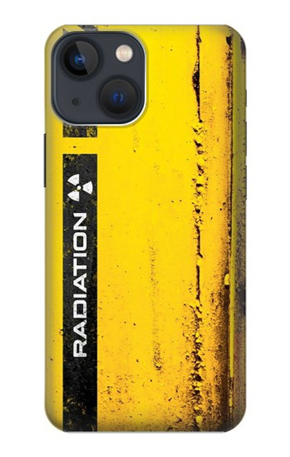 S3714 Radiation Warning Funda Carcasa Case para iPhone 14 Plus