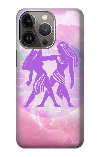 S3259 Zodiac Gemini Funda Carcasa Case para iPhone 14 Pro Max