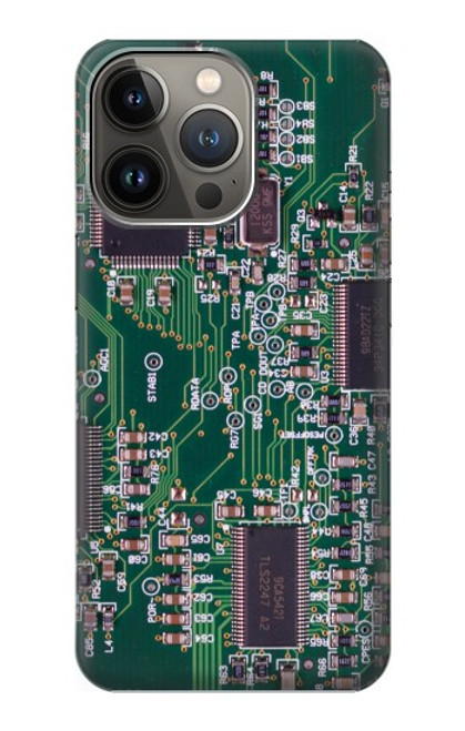 S3519 Electronics Circuit Board Graphic Funda Carcasa Case para iPhone 14 Pro Max