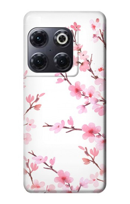 S3707 Pink Cherry Blossom Spring Flower Funda Carcasa Case para OnePlus 10T