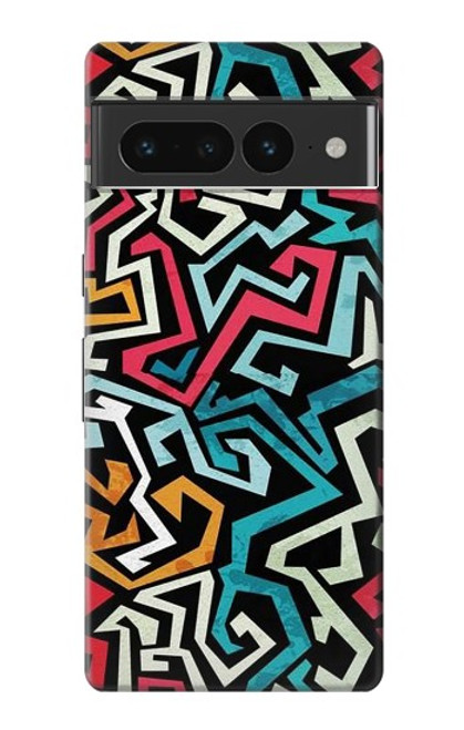 S3712 Pop Art Pattern Funda Carcasa Case para Google Pixel 7 Pro