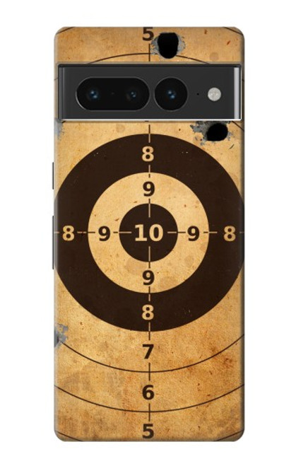 S3894 Paper Gun Shooting Target Funda Carcasa Case para Google Pixel 7 Pro