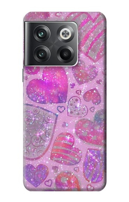 S3710 Pink Love Heart Funda Carcasa Case para OnePlus Ace Pro